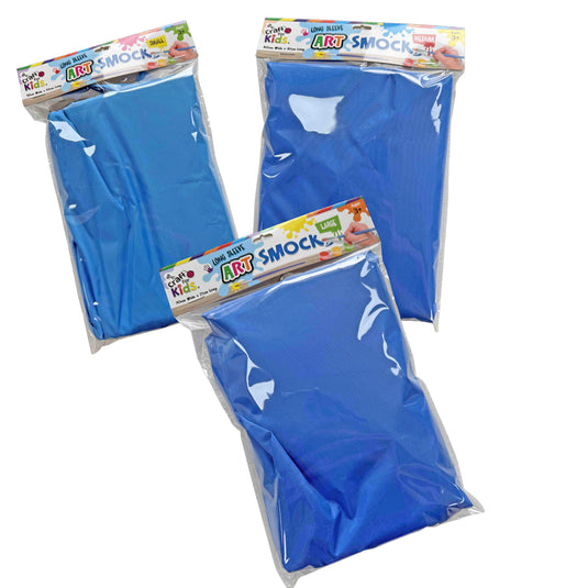 Long Sleeve Art Smock - Large 70cm(W) x 77cm(L)