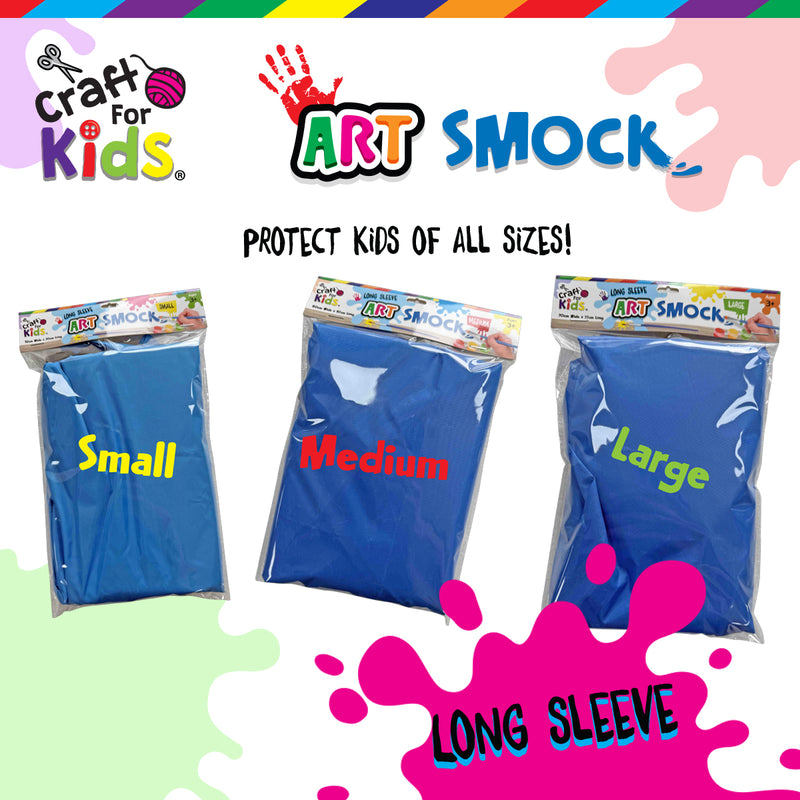 Load image into Gallery viewer, Long Sleeve Art Smock - Small 52cm(W) x 70cm(L)