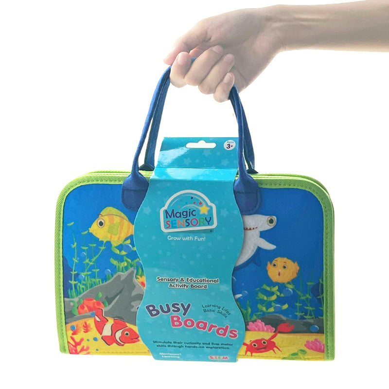 Load image into Gallery viewer, Busy Board Blue