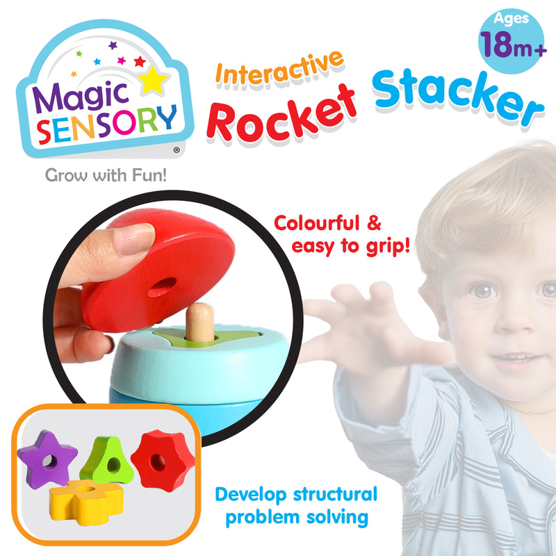 Load image into Gallery viewer, Rocket Stacker