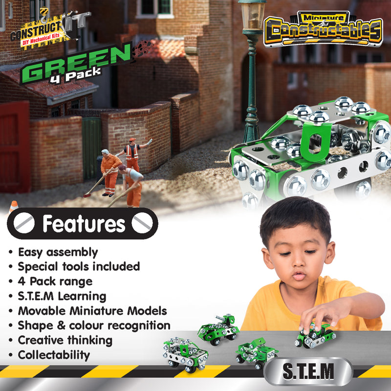 Load image into Gallery viewer, Constructables Green Pack