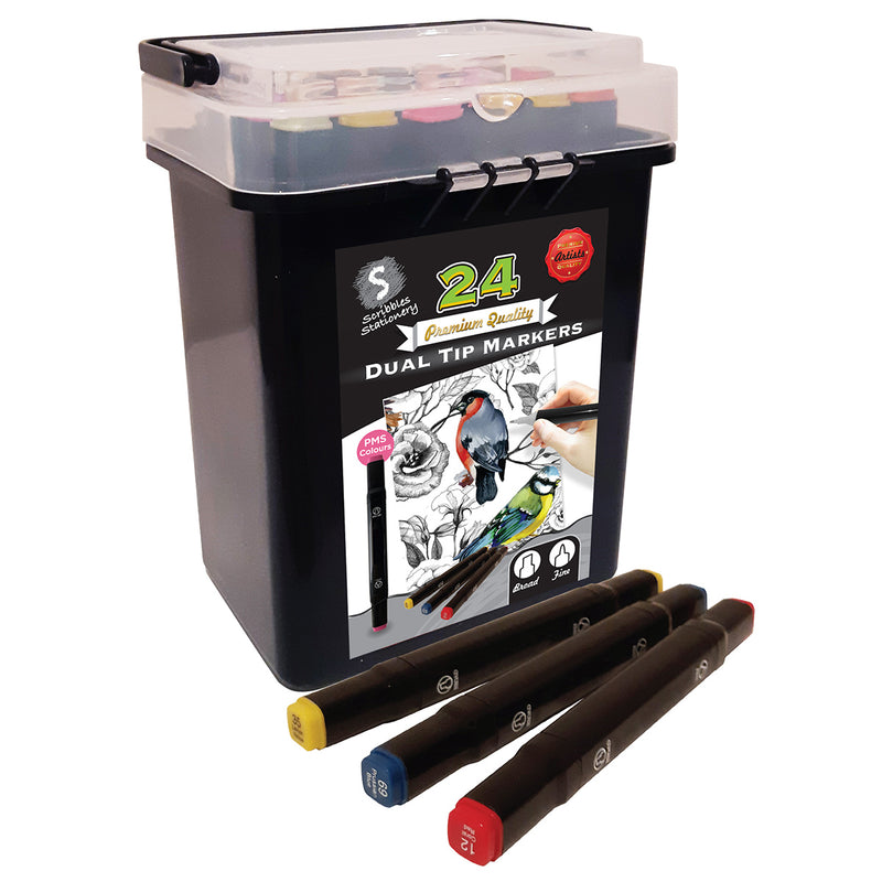 Load image into Gallery viewer, 24 Piece Dual Markers