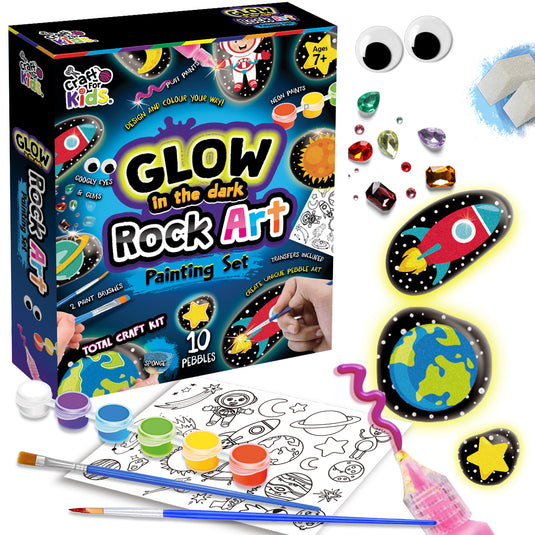 Ultimate Glow Rock Painting Kit