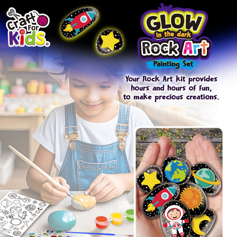 Load image into Gallery viewer, Ultimate Glow Rock Painting Kit