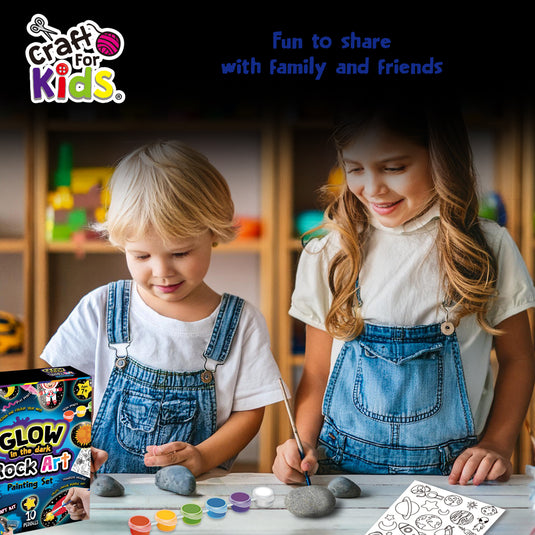 Ultimate Glow Rock Painting Kit