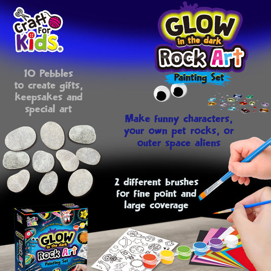 Ultimate Glow Rock Painting Kit