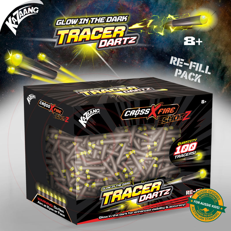 Load image into Gallery viewer, ShotZ Tracer DartZ 100 Piece Re-fill Pack