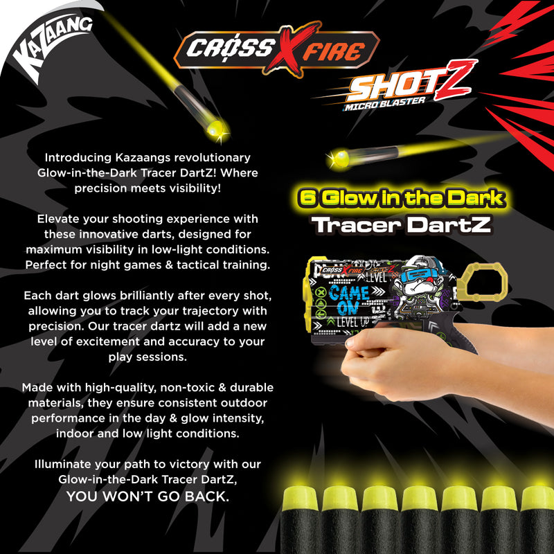 Load image into Gallery viewer, ShotZ Tracer DartZ 100 Piece Re-fill Pack