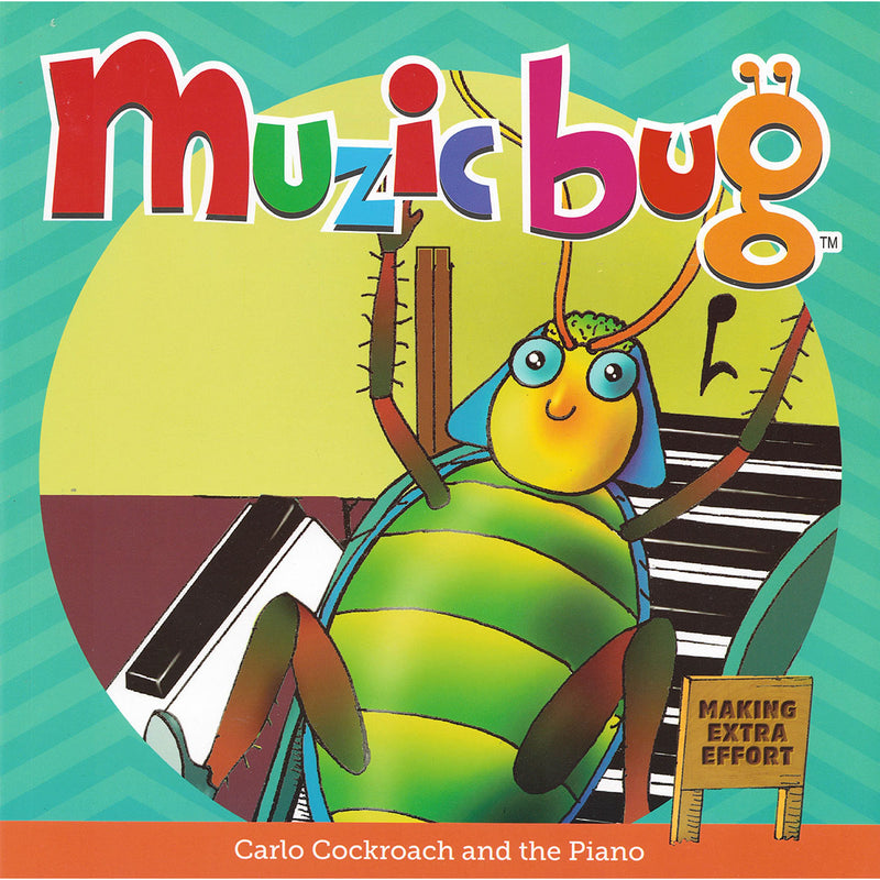 Load image into Gallery viewer, Muzicbug-Carlo Cockroach & Piano
