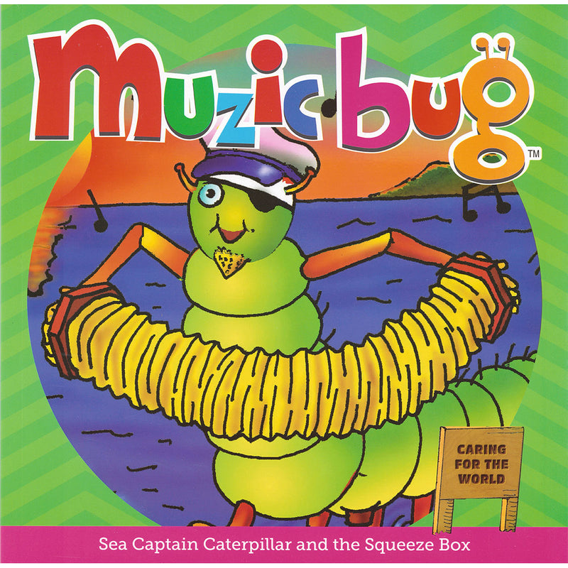 Load image into Gallery viewer, Muzicbug-Sea Captain Caterpill
