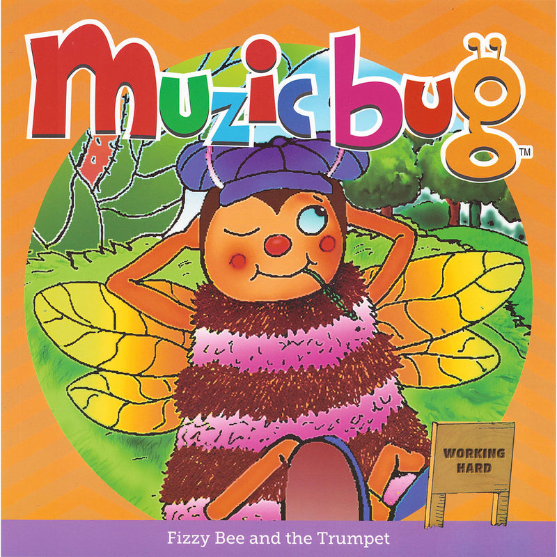 Load image into Gallery viewer, Muzicbug-Fizzy Bee & Trumpet