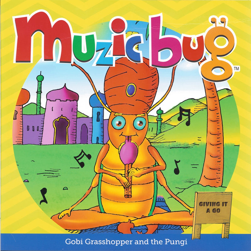 Load image into Gallery viewer, Muzicbug-Gobi Grasshopper & the Pungi