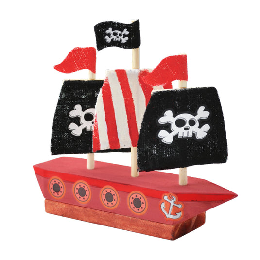 Make & Paint Your Own Pirate Ship