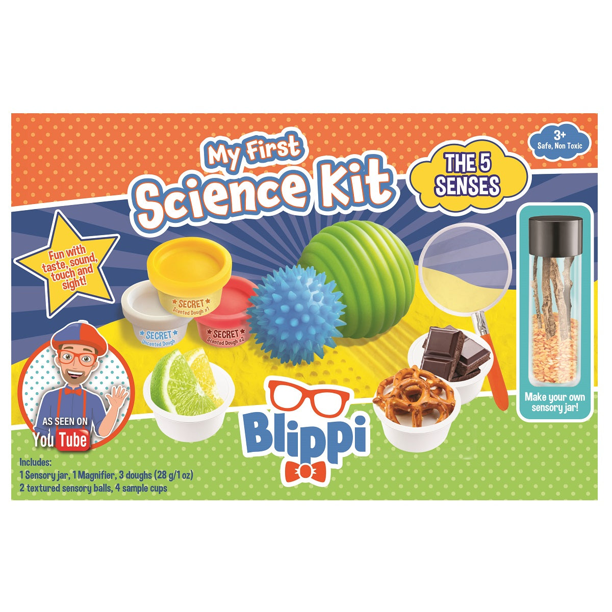 Blippi My First Science The Five Senses