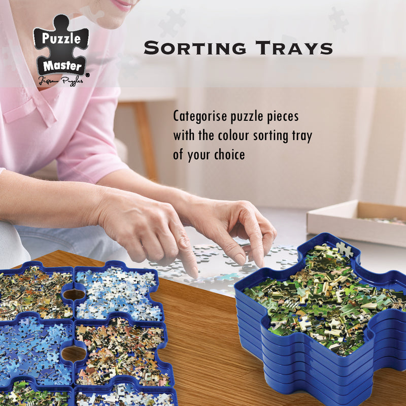 Load image into Gallery viewer, Jigsaw Sorting Tray Set