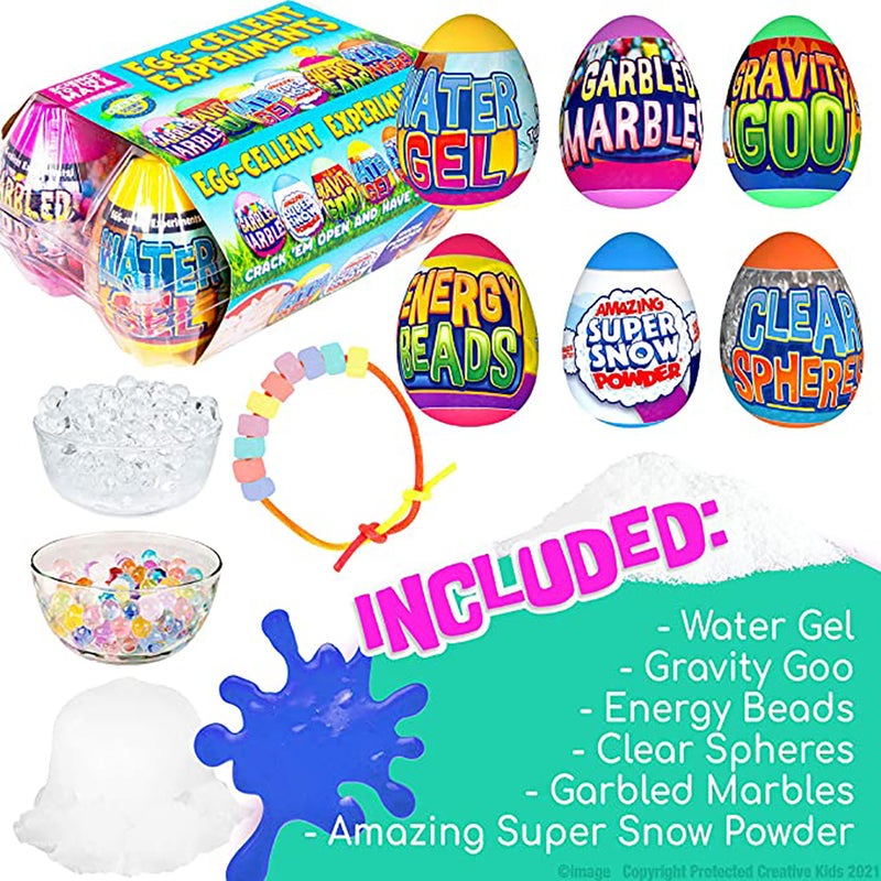 Load image into Gallery viewer, Egg-Cellent Experiments 1/2 Dozen Carton