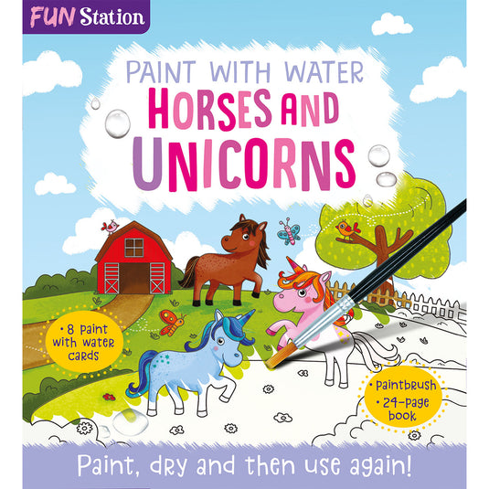 Paint with Water Horses and Unicorns