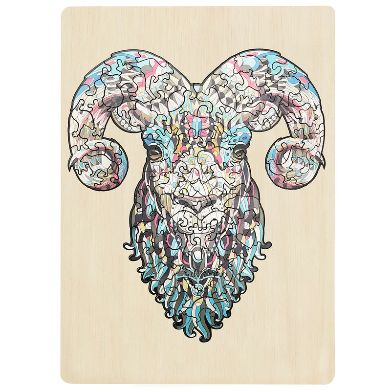 Load image into Gallery viewer, 133 Piece Wooden Jigsaw Puzzle, Ram