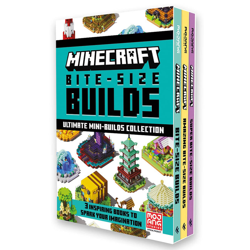 Load image into Gallery viewer, Minecraft Bite Size Builds Slipcase X 3