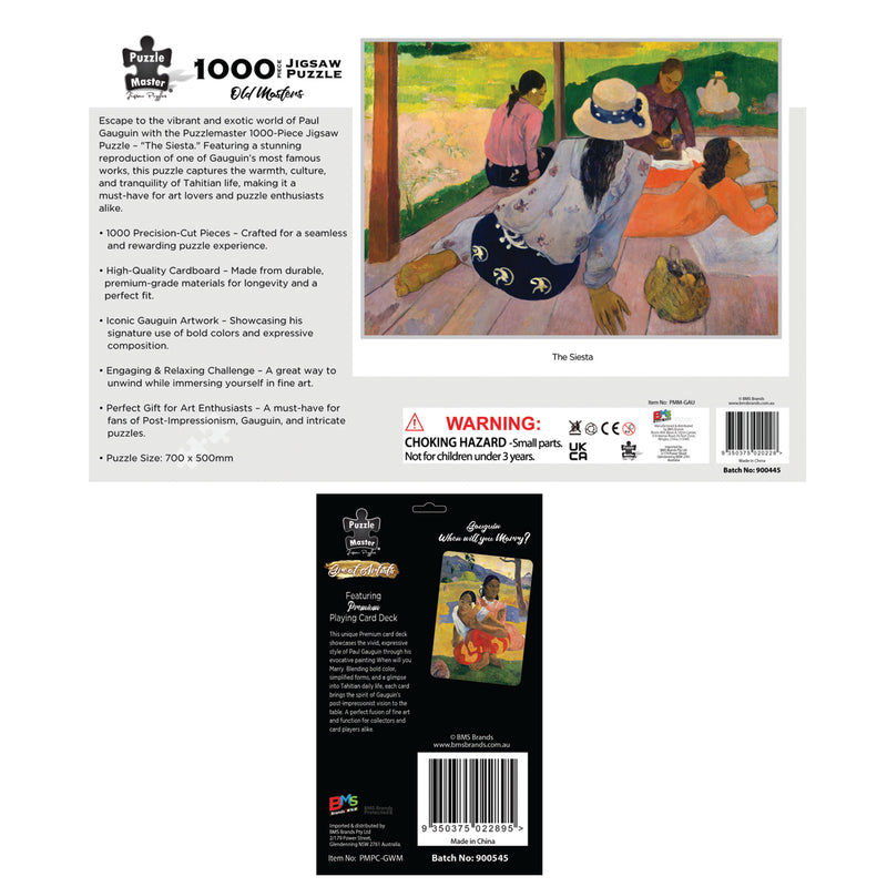 Load image into Gallery viewer, Puzzle Master Puzzle Set - Gauguin