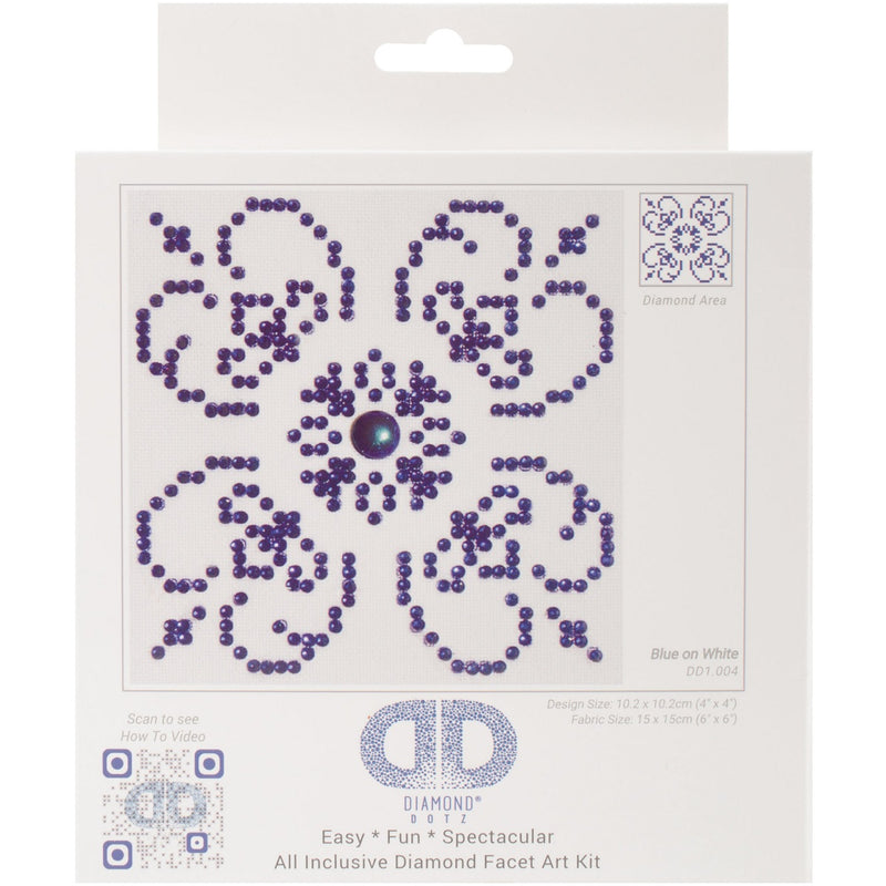 Load image into Gallery viewer, Blue on White