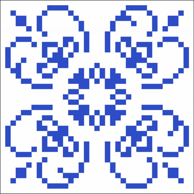 Load image into Gallery viewer, Blue on White