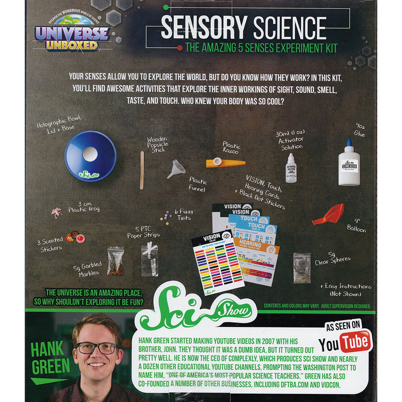 Load image into Gallery viewer, SciShow Sensory Science