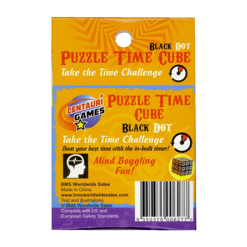 Load image into Gallery viewer, Puzzle Time Cube - Black Dot
