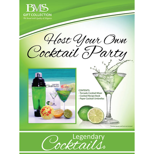 Legendary Cocktails Book And Tornado Blender Gift Set