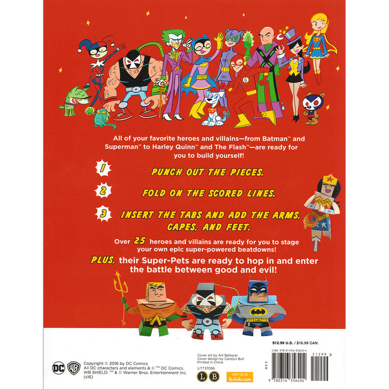 Load image into Gallery viewer, DC Super Heroes and Pets Papercraft