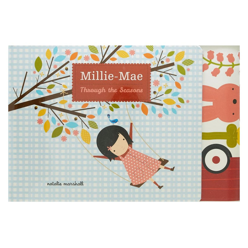 Load image into Gallery viewer, Millie-Mae Through the Seasons Book & Decal Set