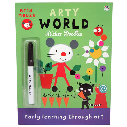 Arty World Sticker Doodles - Early Learning Through Art