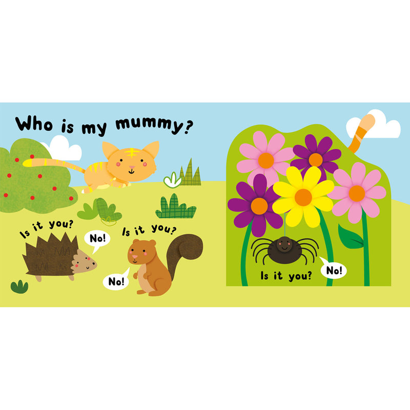 Load image into Gallery viewer, Lift-the-flap & peek-through - Who's My Mummy