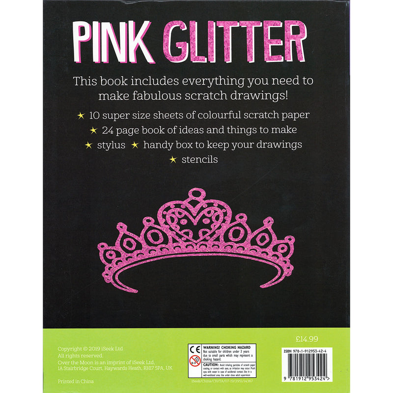 Load image into Gallery viewer, Let's Scratch and Draw - Pink Glitter