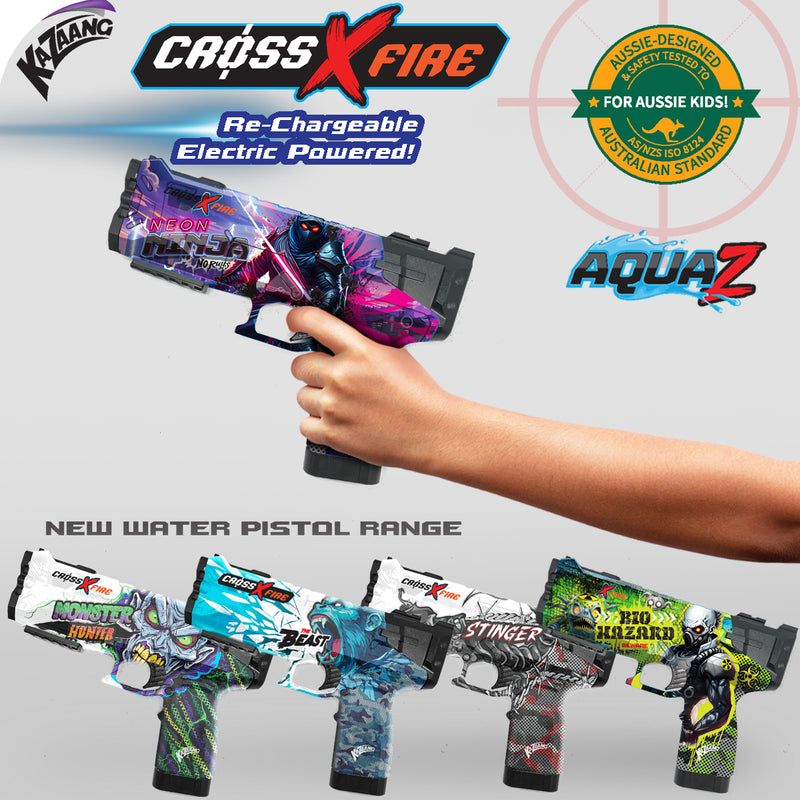 Load image into Gallery viewer, CrossXFire AquaZ - Neon Ninjas - view 2