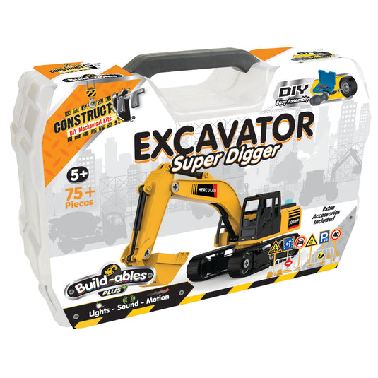 Build-ables Plus - Site Excavator, Super Digger