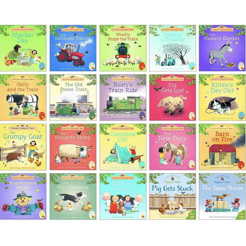 Load image into Gallery viewer, Usborne Farmyard Tales 20 Book Set
