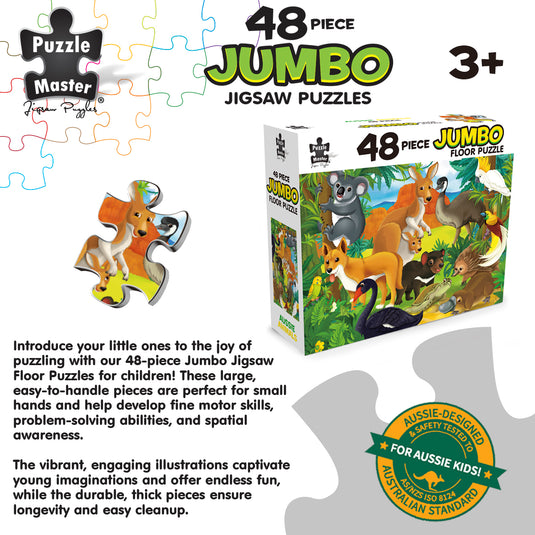 48 Piece Jumbo Puzzles Aussie Animals