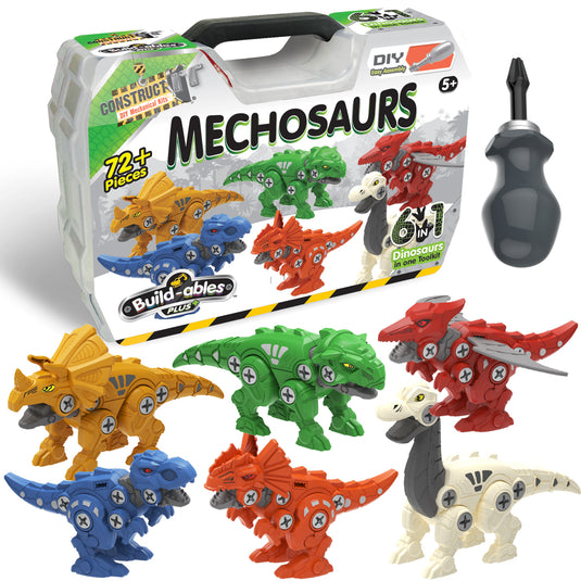 Build-ables Plus 6 in 1 Mechosaurs Pack