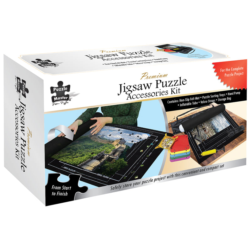 Load image into Gallery viewer, Premium Jigsaw Puzzle Accessories Kit
