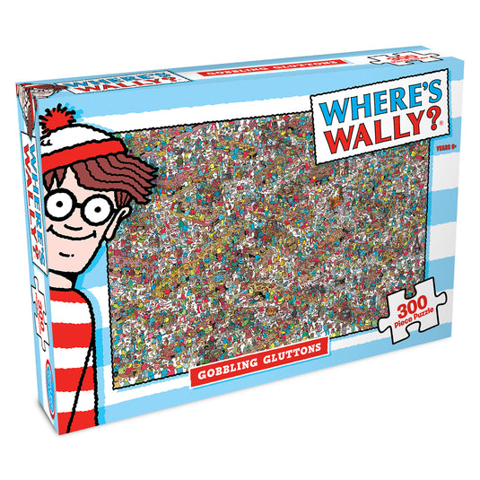 Where's Wally Puzzle Gobbling Gluttons