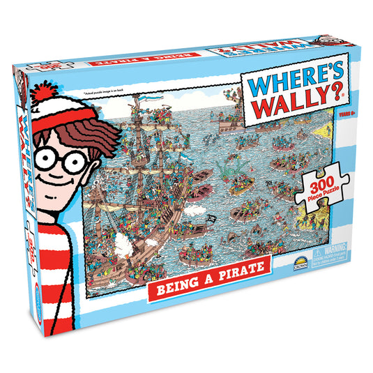 Where's Wally Puzzle Being A Pirate