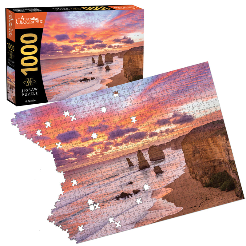 Load image into Gallery viewer, Australian Geographic 1000 Piece Jigsaw Twelve Apostles
