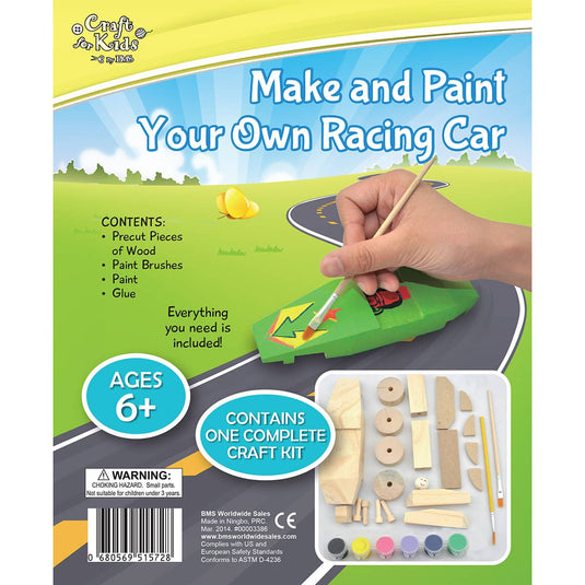 Make And Paint Your Own Racing Car