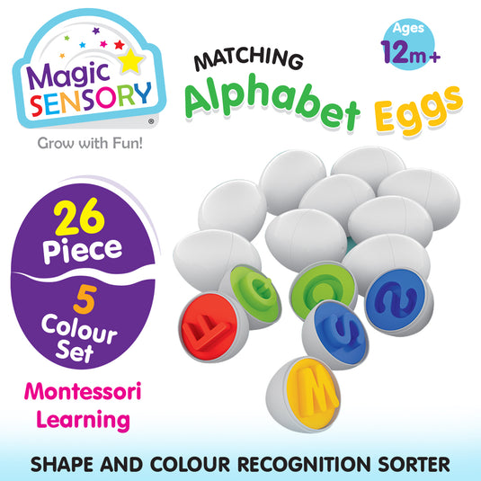 Matching Alphabet Eggs