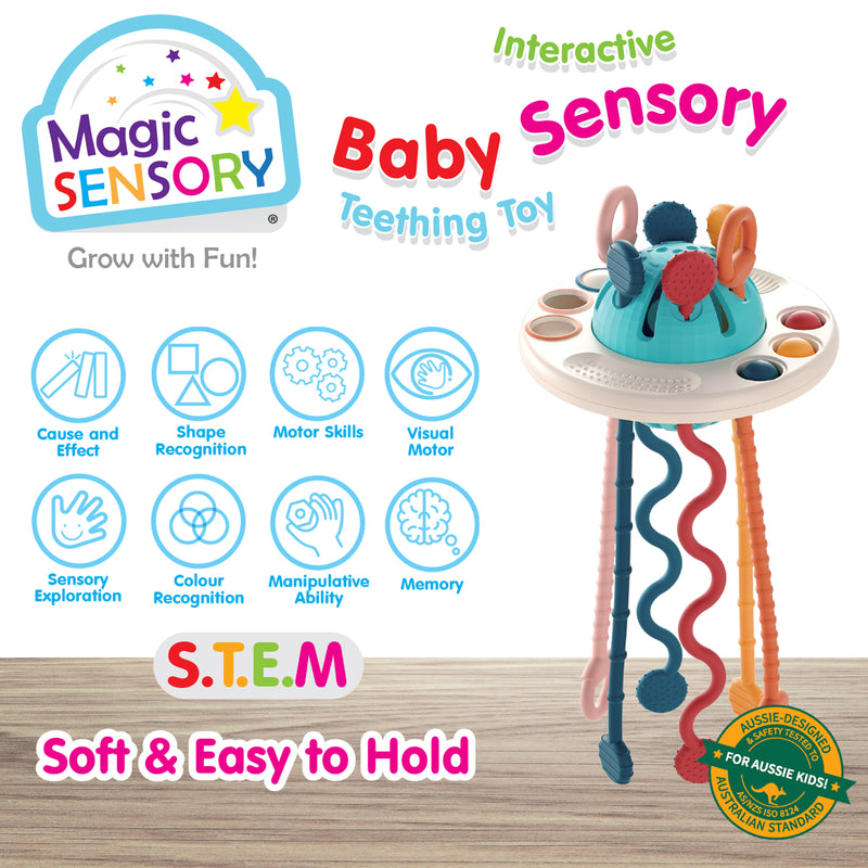 Load image into Gallery viewer, Interactive Baby Sensory Teething Toy
