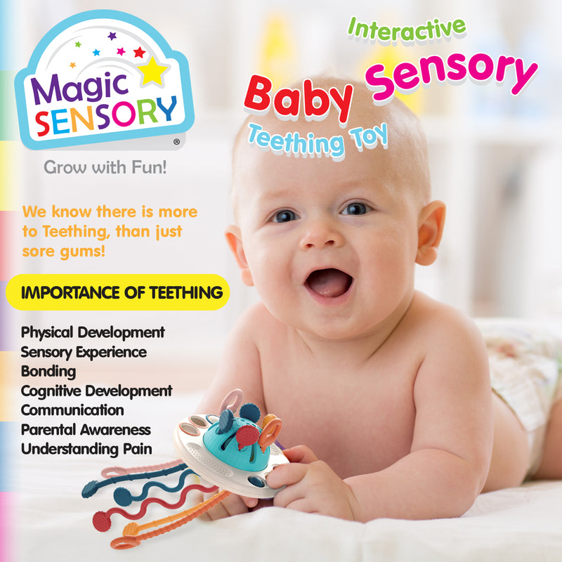 Load image into Gallery viewer, Interactive Baby Sensory Teething Toy
