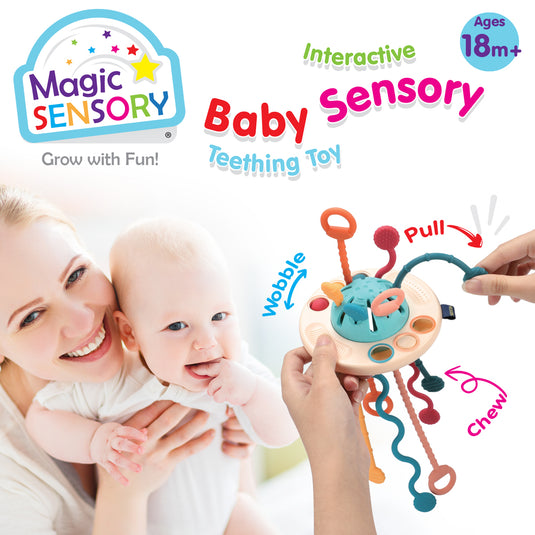 Interactive Baby Sensory Teething Toy