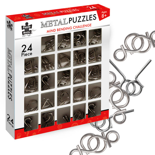 24 Metal Puzzles