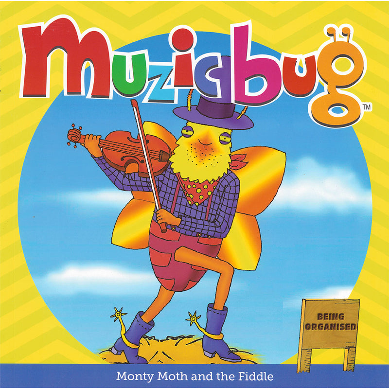 Load image into Gallery viewer, Muzicbug-Monty Moth &amp; the Fiddle
